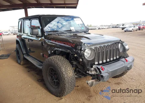 2021 Jeep Wrangler Unlimited Rubicon 4X4 from USA, damaged, VIN 1C4HJXFNXMW719593
